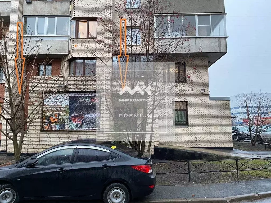 Помещение свободного назначения в Санкт-Петербург Ириновский просп., ... - Фото 1