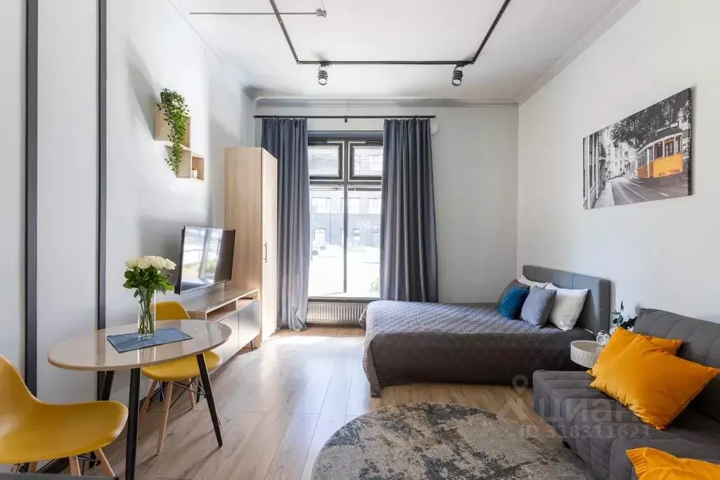 Студия Санкт-Петербург Лиговский просп., 271 (23.0 м) - Фото 0