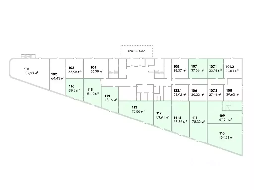 Офис в Санкт-Петербург Гранитная ул., 51 (644 м) - Фото 2