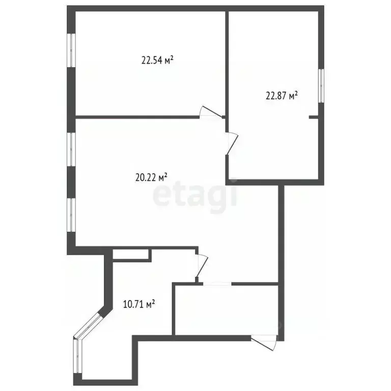 3-к кв. Санкт-Петербург Выборгское ш., 140 (107.5 м) - Фото 2