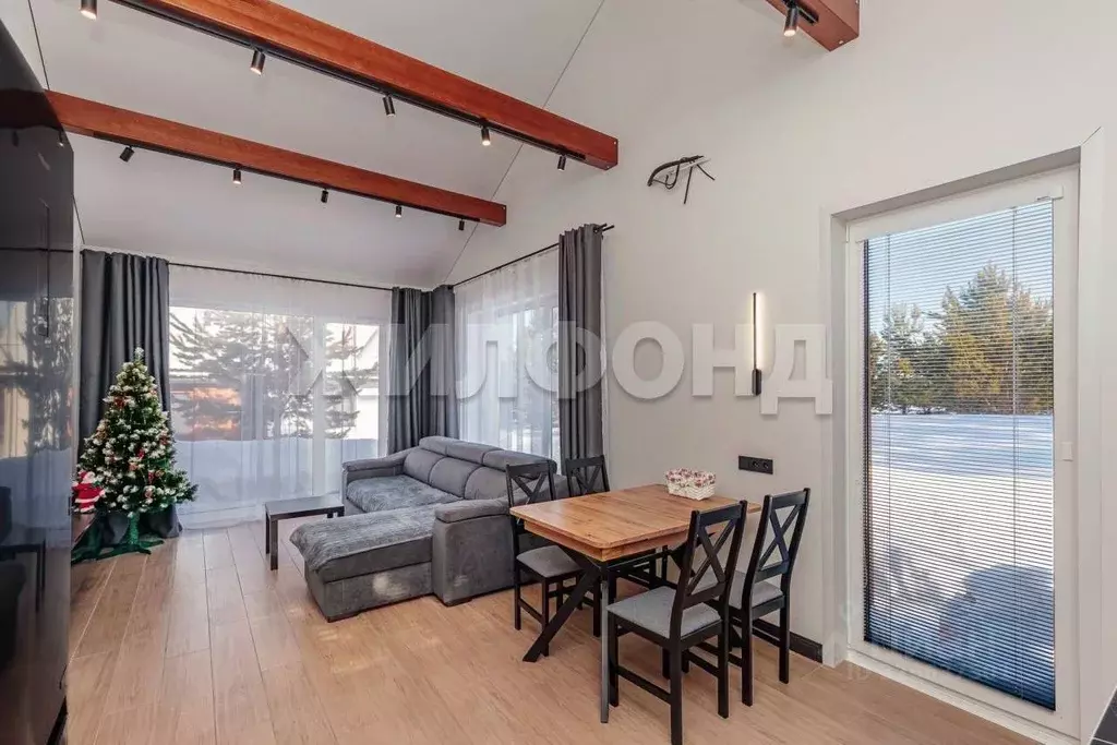 Дом в Новосибирская область, Мошковский район, пос. Октябрьский ул. ... - Фото 2