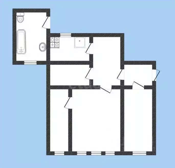 Дом в Костромская область, Нерехтский район, Пригородное с/пос, д. ... - Фото 2