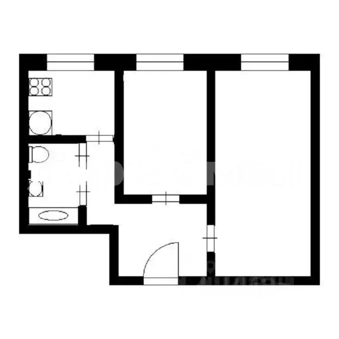 2-к кв. Москва Коровинское ш., 15К1 (43.7 м) - Фото 1