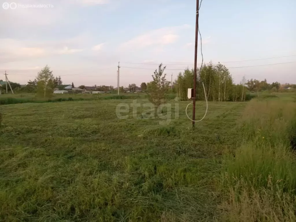 Участок в посёлок Омский, улица Брюханова (10.92 м) - Фото 0