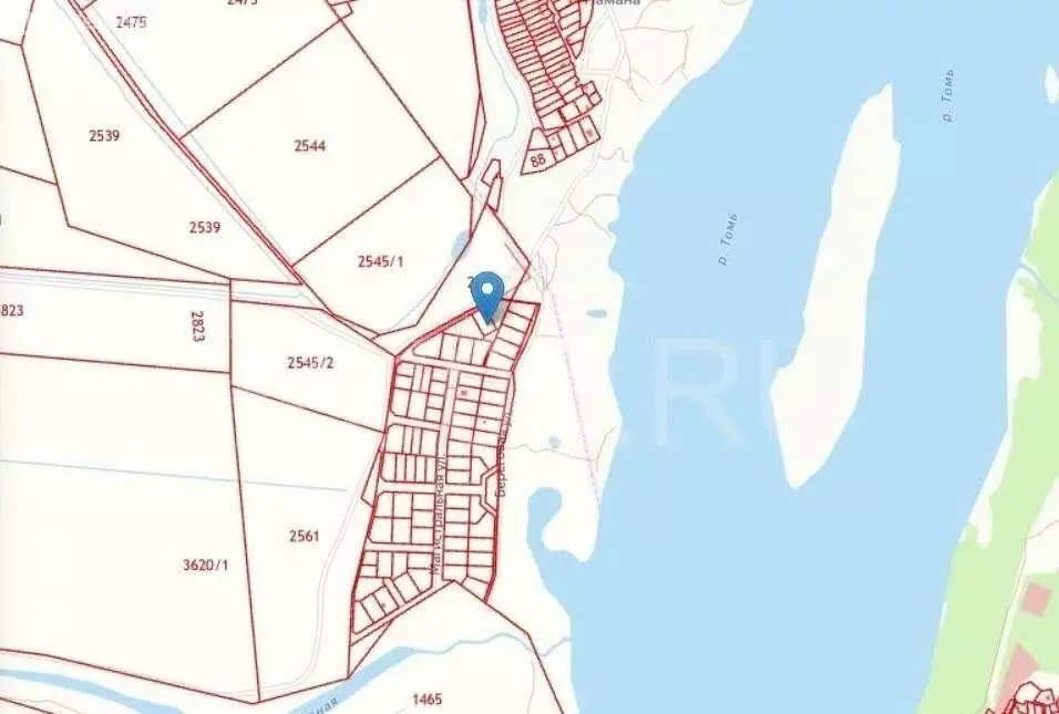 Участок в Томский район, СНТ Стрижи, Полевая улица (13.52 м) - Фото 0