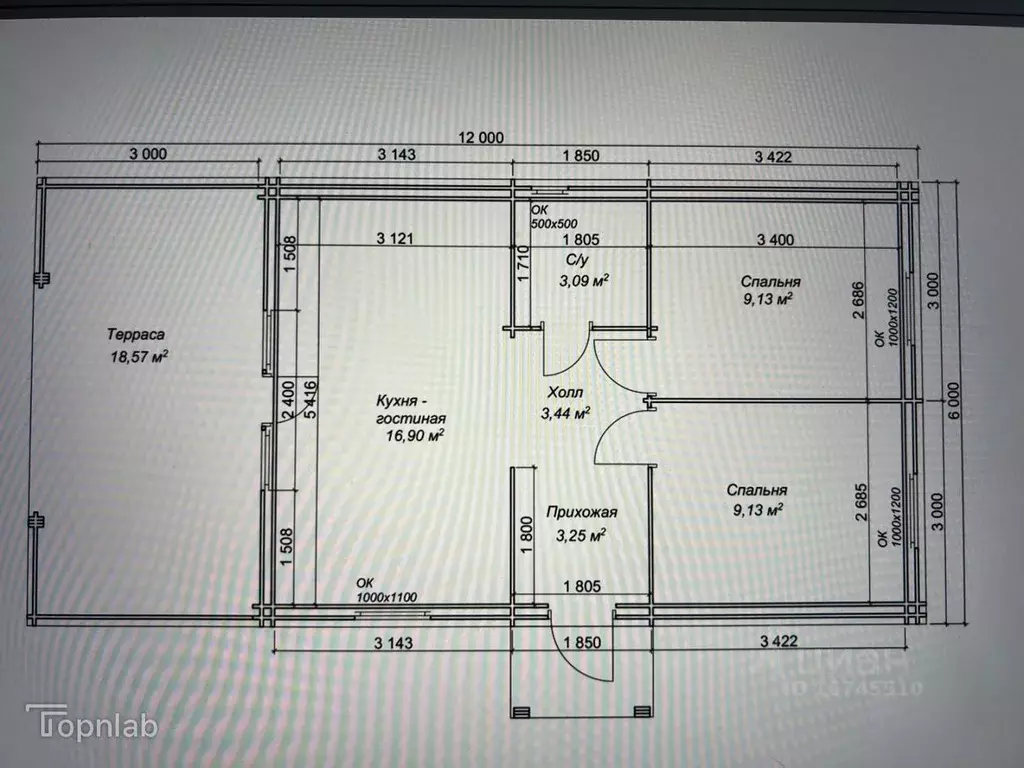 Дом в Калининградская область, Гурьевский муниципальный округ, пос. ... - Фото 2
