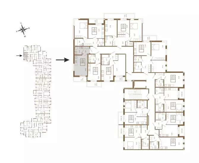 Квартира-студия: Сертолово, Златоглавая улица, 2к2 (25.19 м) - Фото 2