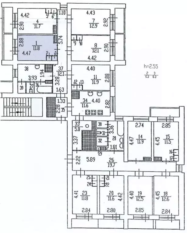 Комната Санкт-Петербург Купчинская ул., 4К4 (12.0 м) - Фото 1