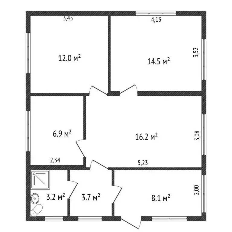 Дом в Калужская область, Жуковский муниципальный округ, СНТ Ручеёк-2 ... - Фото 1