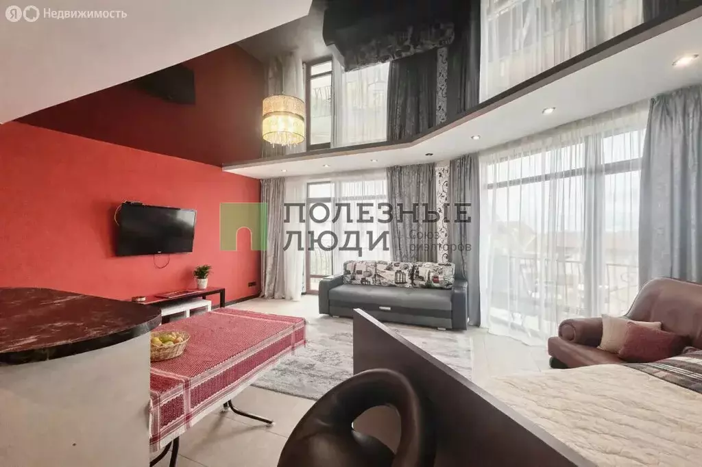 Квартира-студия: Севастополь, Рубежный проезд, 28 (57.7 м) - Фото 2