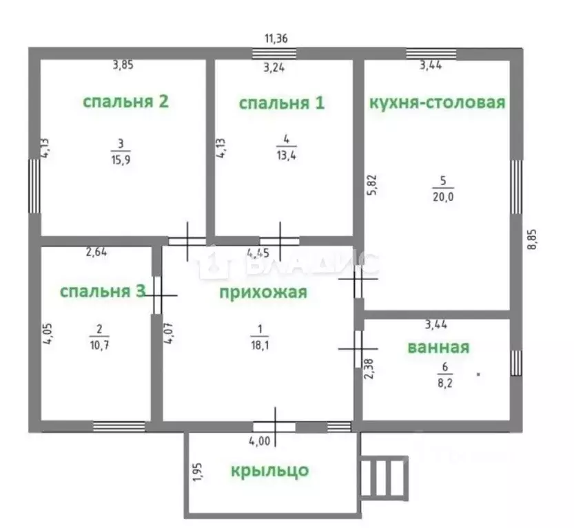 Дом в Калининградская область, Гурьевский муниципальный округ, пос. ... - Фото 1