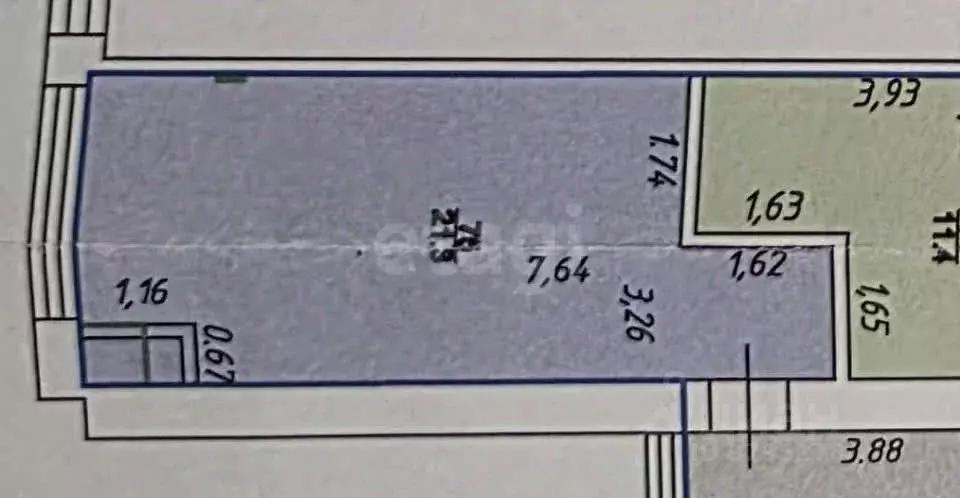 Помещение свободного назначения в Татарстан, Казань просп. Ямашева, ... - Фото 2