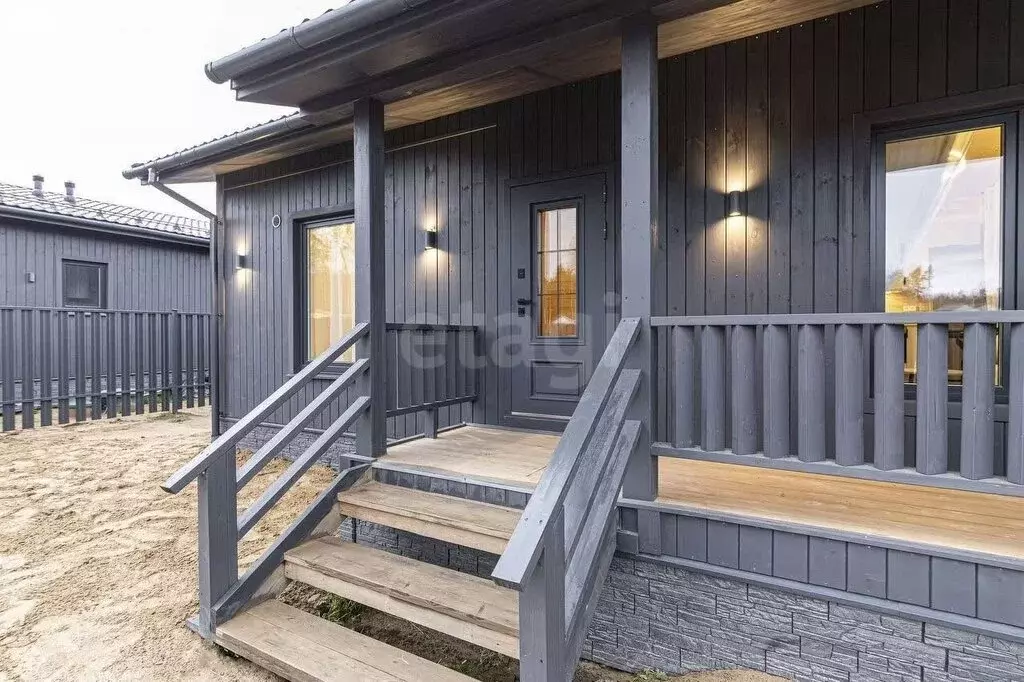 Дом в Выборгский район, Полянское сельское поселение, КП Приозёрье (91 ... - Фото 1