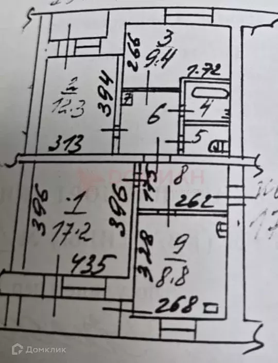 Продаётся 3-к квартира, 62 м - Фото 0