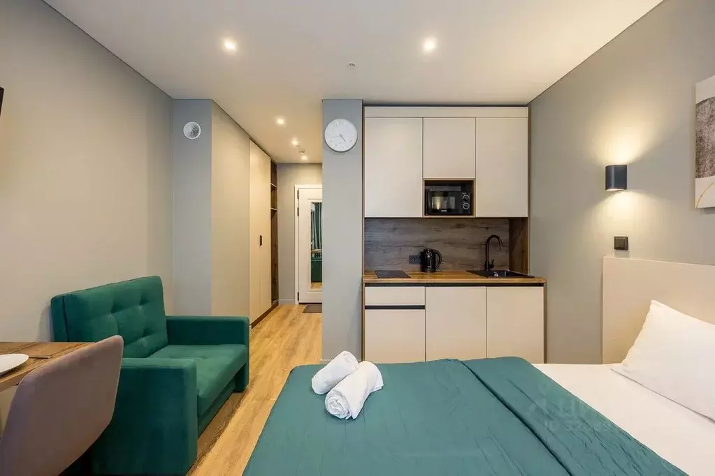 Студия Москва Ленинский просп., 158 (18.0 м) - Фото 2