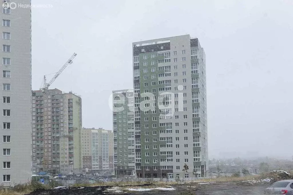 Квартира-студия: Омск, бульвар М.М. Кузьмина, 27 (40.5 м) - Фото 0