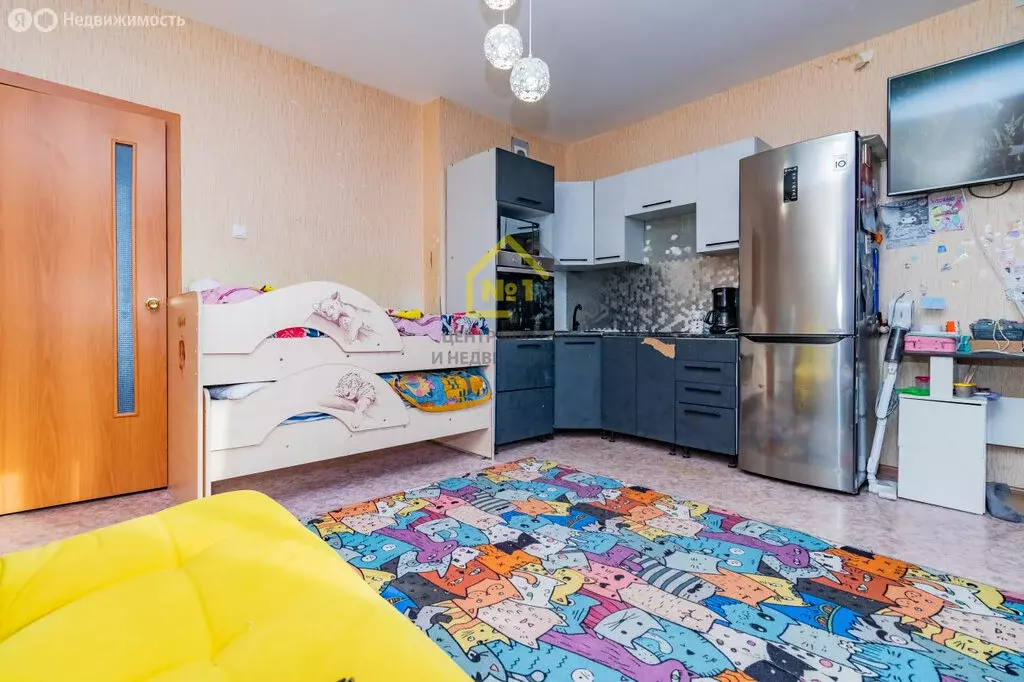 Квартира-студия: Челябинск, улица Бейвеля, 72 (23.7 м) - Фото 1