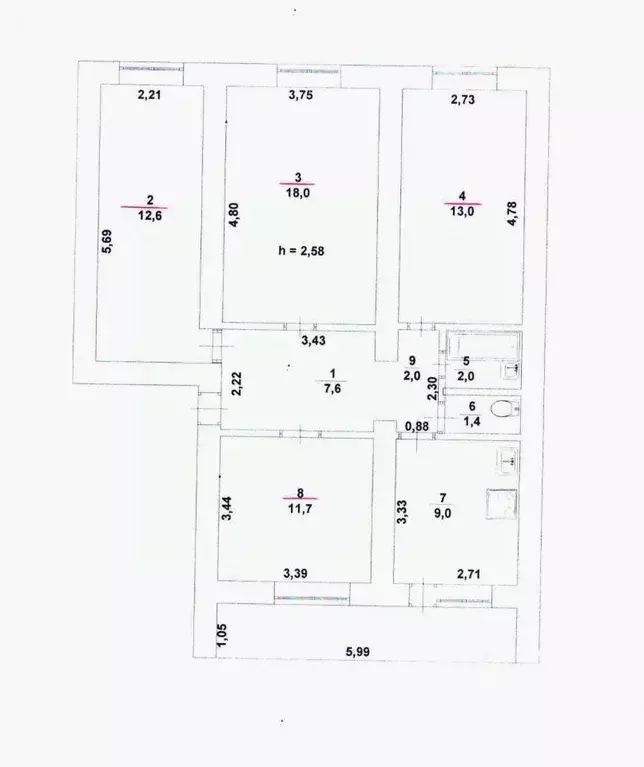 4-к кв. Саратовская область, Вольск муниципальное образование, Клены ... - Фото 2