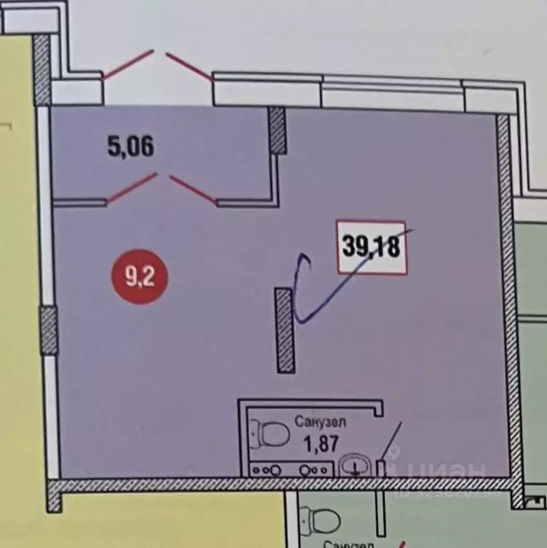 Помещение свободного назначения в Тверская область, Тверь Оснабрюкская ... - Фото 2