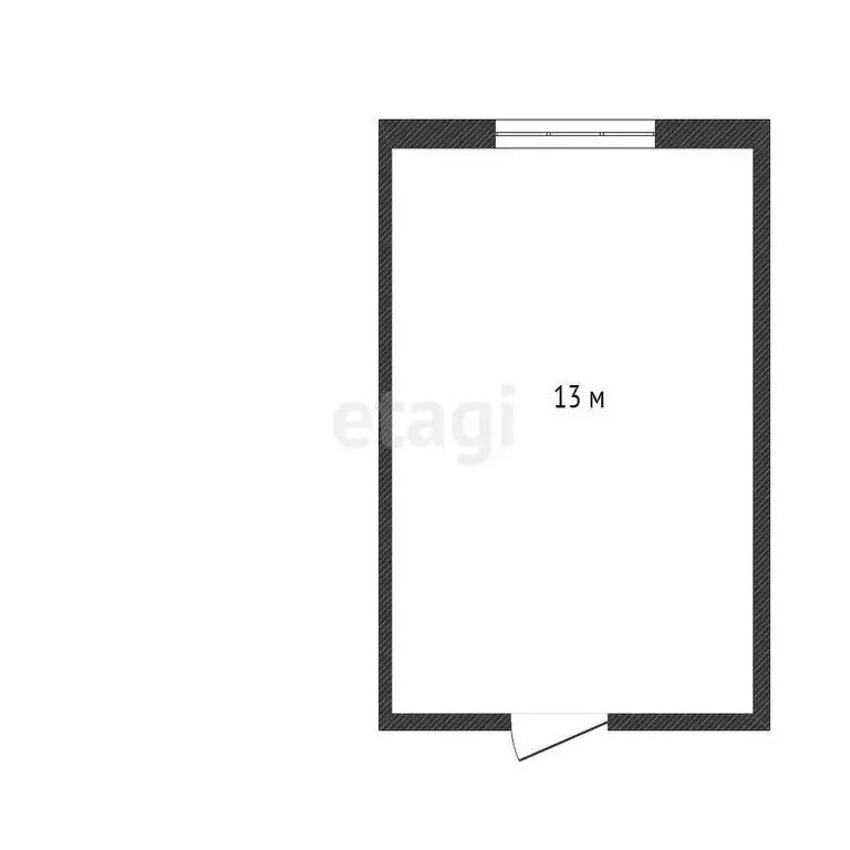 1к в -комнатной квартире ( м) - Фото 0