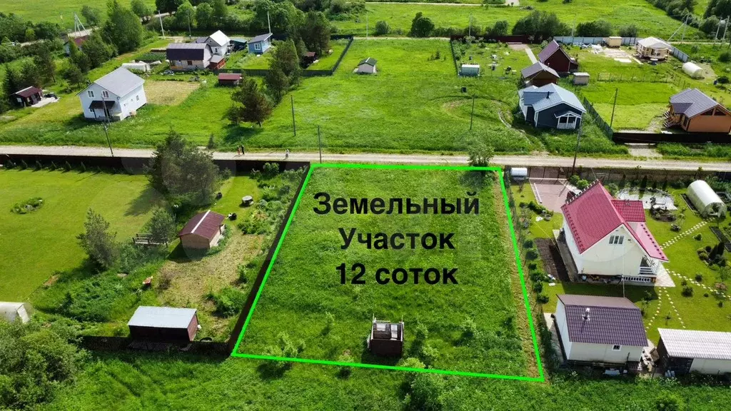 Участок 12 сот. (СНТ, ДНП) - Фото 0