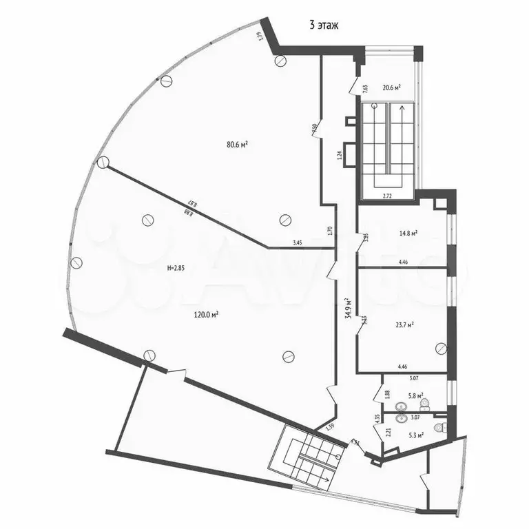 Продам офисное помещение, 926 м - Фото 0