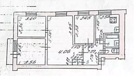 4-к. квартира, 59,4 м, 5/5 эт. - Фото 0