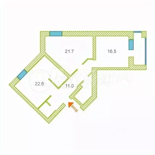 2-к кв. Тюменская область, Тюмень Солнечный проезд, 3 (81.8 м) - Фото 1