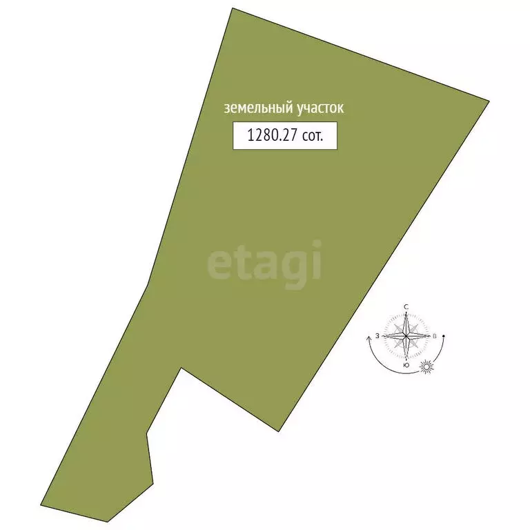 Участок в Солонешенский район, село Лютаево (1280.3 м) - Фото 1