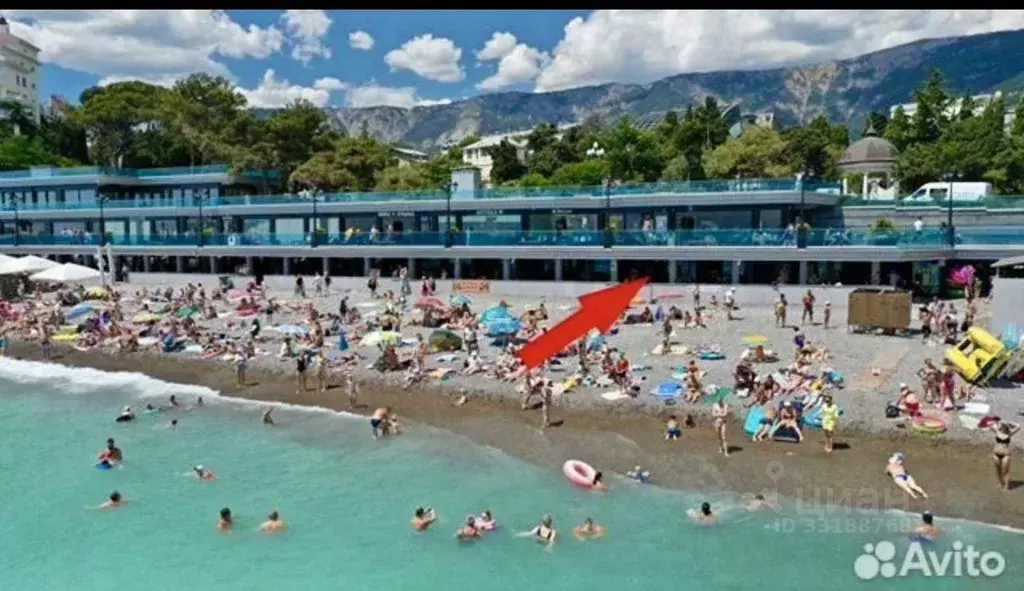 Помещение свободного назначения в Крым, Ялта наб. Имени В.И. Ленина, ... - Фото 1