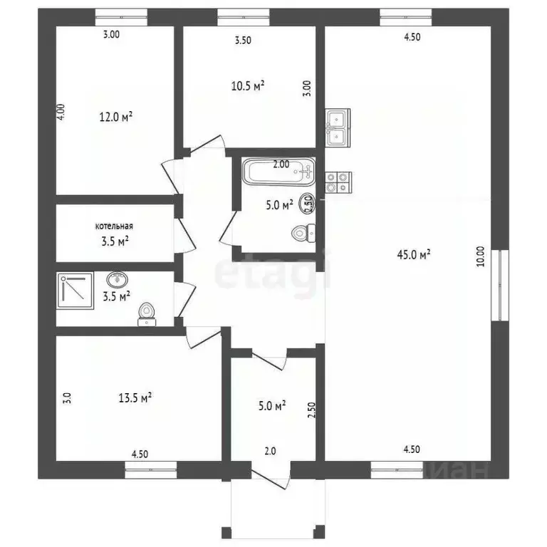 Дом в Челябинская область, Миасс Полярная ул., 2 (115 м) - Фото 2