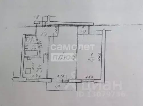 2-к кв. Забайкальский край, Чита ул. Юности, 1 (43.4 м) - Фото 2
