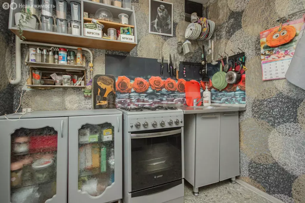 2-комнатная квартира: посёлок Молодёжный, 4 (42.7 м) - Фото 1