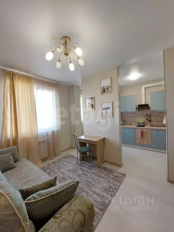 Студия Белгородская область, Белгород ул. Семейная, 37 (26.6 м) - Фото 1