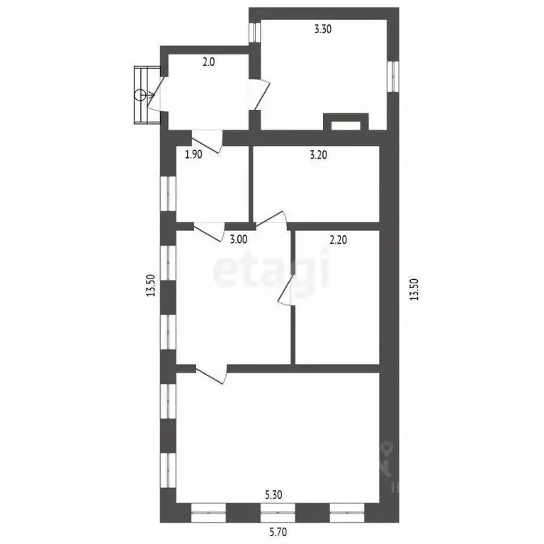 Дом в Ростовская область, Батайск Волжская ул. (34 м) - Фото 1