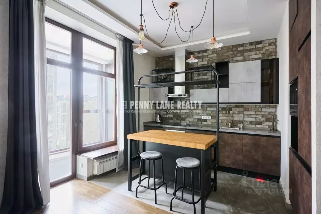 Студия Москва 2-я Черногрязская ул., 6к3 (48.0 м) - Фото 2