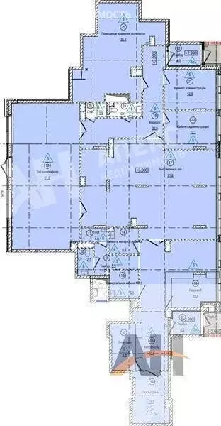 Помещение свободного назначения (309 м) - Фото 2