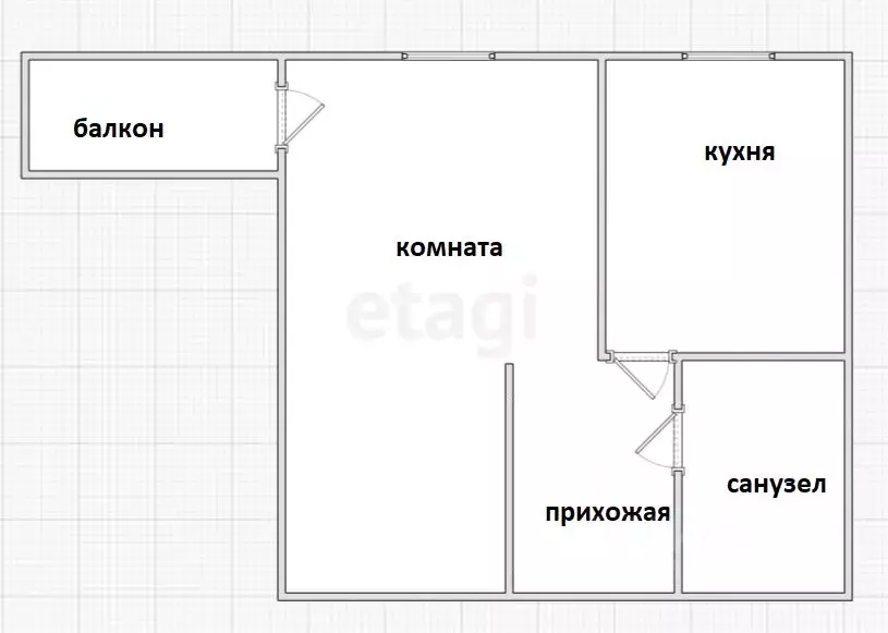 1-к кв. Приморский край, Владивосток просп. 100-летия Владивостока, ... - Фото 1