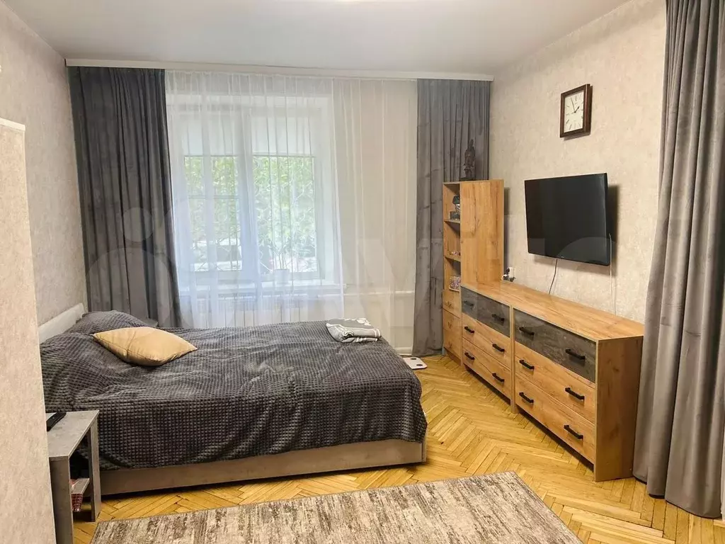 1-к. квартира, 35 м, 1/8 эт. - Фото 1