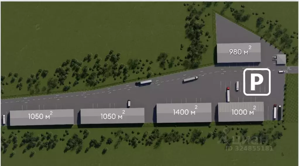 Склад в Адыгея, Тахтамукайский район, Энем пгт ул. Шовгенова (6500 м) - Фото 2