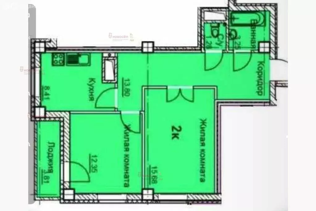 2-комнатная квартира: Екатеринбург, улица Чкалова, 258 (55 м) - Фото 0