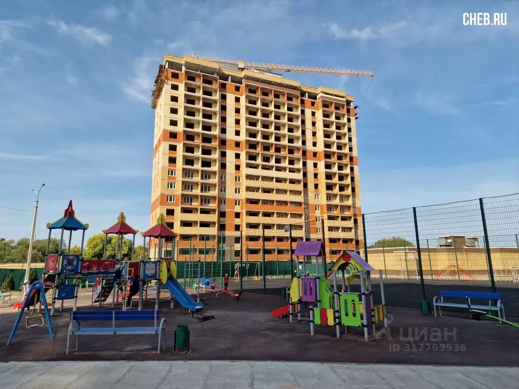 1-к кв. Чувашия, Чебоксары Кувшинка мкр,  (42.46 м) - Фото 1
