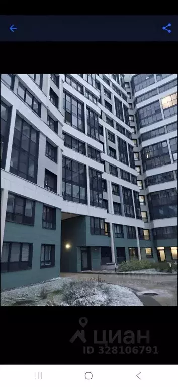 Студия Санкт-Петербург ул. Чирикова, 5 (34.0 м) - Фото 2