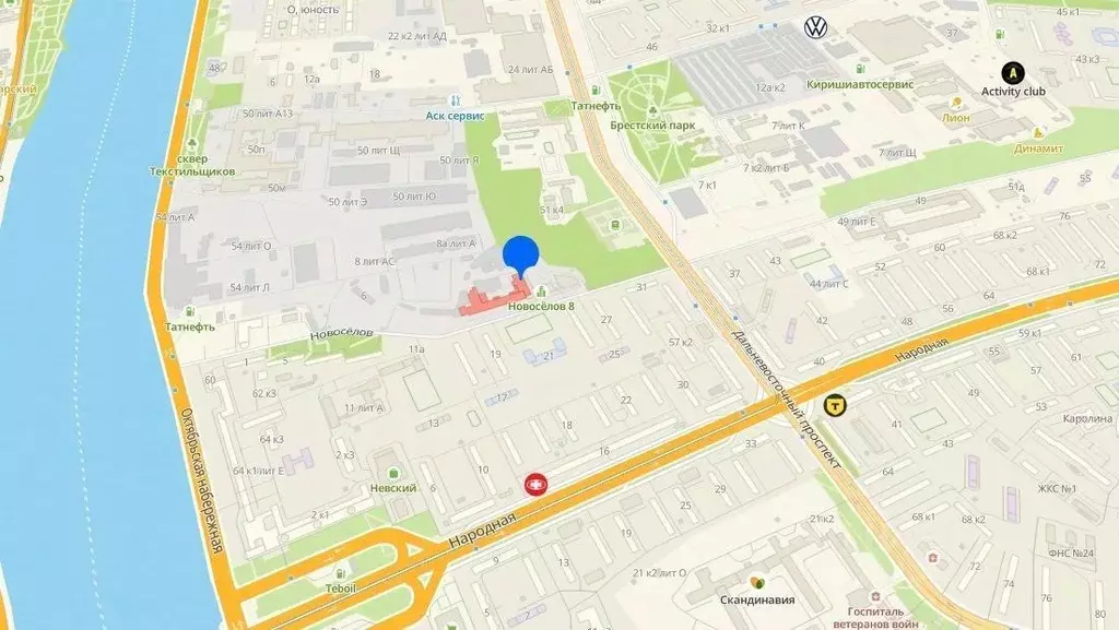 Офис в Санкт-Петербург ул. Новоселов, 8 (18 м) - Фото 2