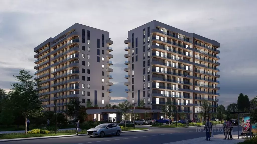 Студия Крым, Евпатория городской округ, Заозерное пгт  (30.33 м) - Фото 1