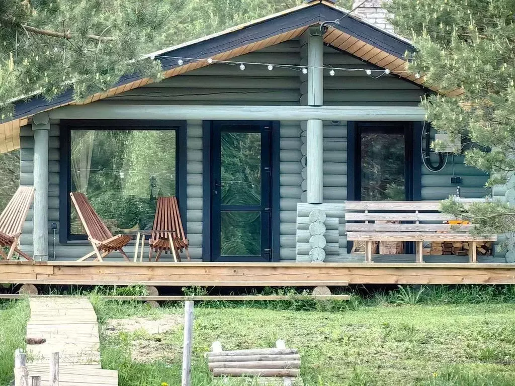 Дом в Карелия, Олонецкий район, Ильинское с/пос, д. Устье Тулоксы ул. ... - Фото 2