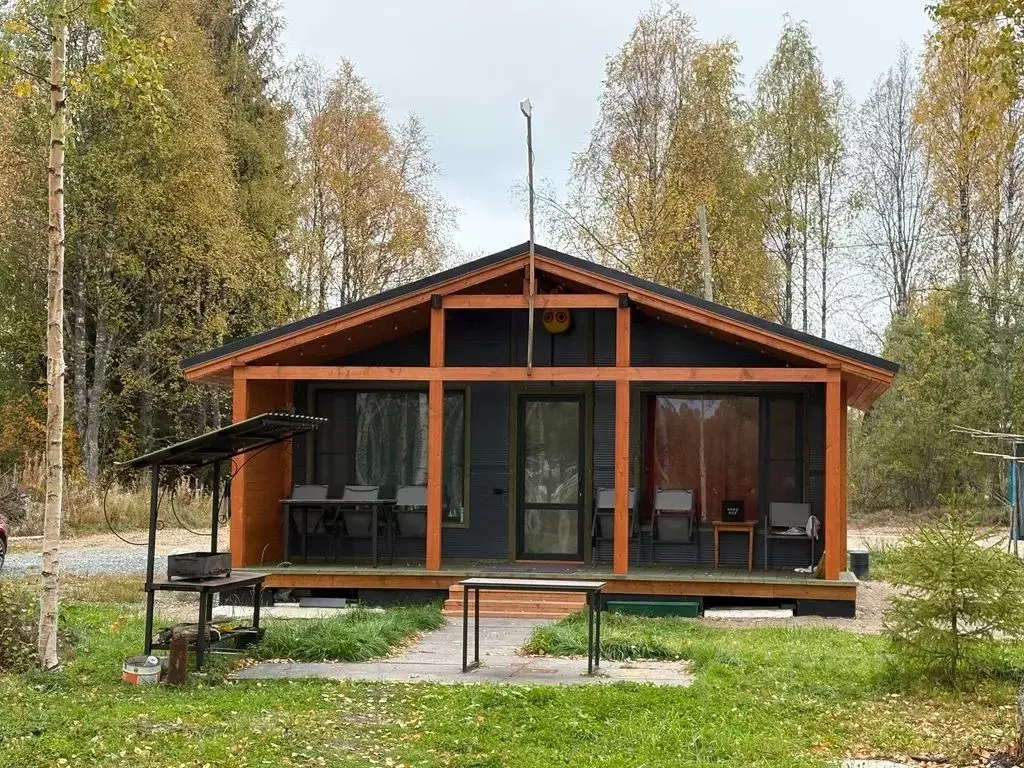 Дом в Карелия, Пряжинский район, Эссойльское с/пос, пос. Соддер  (40 ... - Фото 2