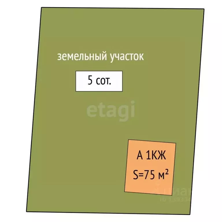 Дом в Тюменская область, Тюмень Звенящие кедры Тюмени садовое ... - Фото 1