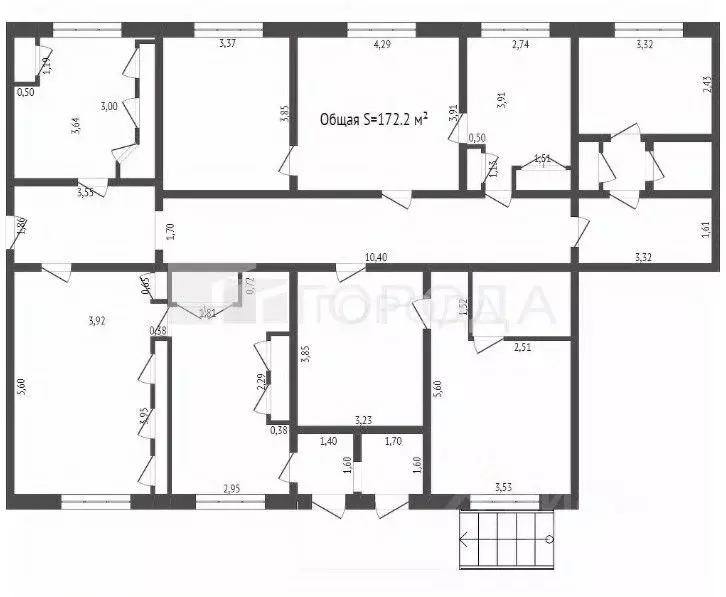 Офис в Алтайский край, Барнаул ул. Кулагина, 4 (172 м) - Фото 2