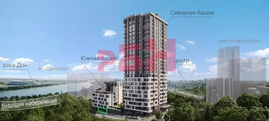 Помещение свободного назначения в Ростовская область, Ростов-на-Дону ... - Фото 0